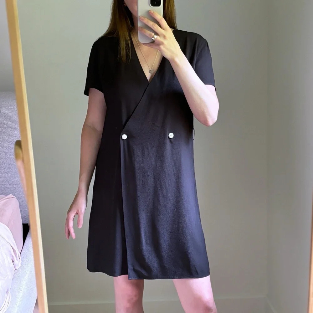 Rag & Bone Blazer Mini Dress Black  Size M